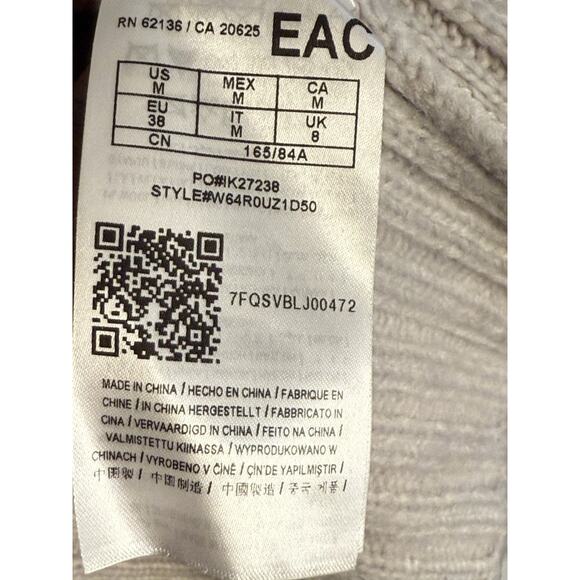 Guess Womens M Ribbed Turtleneck Sweater Flared Bell Sleeves Artsy Cozy Capsule - Picture 3 of 5